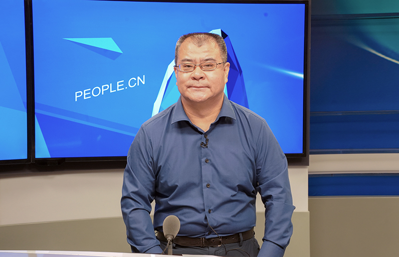 中國東方演藝集團(tuán)黨委書記、董事長景小勇接受人民網(wǎng)專訪。