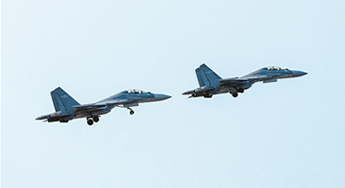 空軍航空兵某旅開展飛行訓(xùn)練